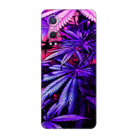 Neon Purple Herb Mobile Skin For OnePlus Nord Ce 4 Lite