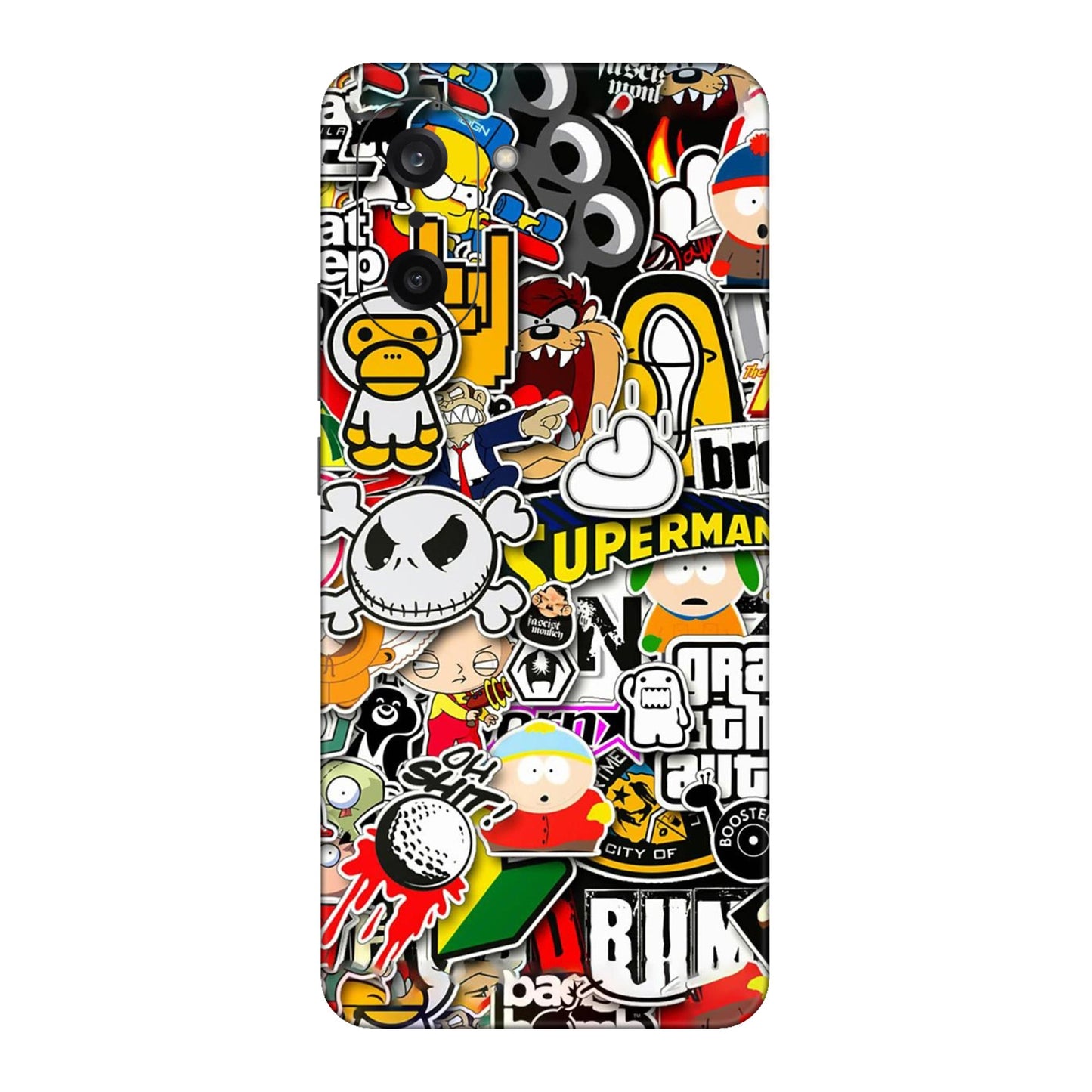 Sukuna Tongue Out Energy Mobile Skin For OnePlus Nord Ce 5