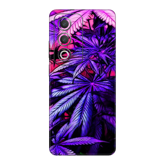 Neon Purple Herb Mobile Skin For Oppo A3 Pro 5G