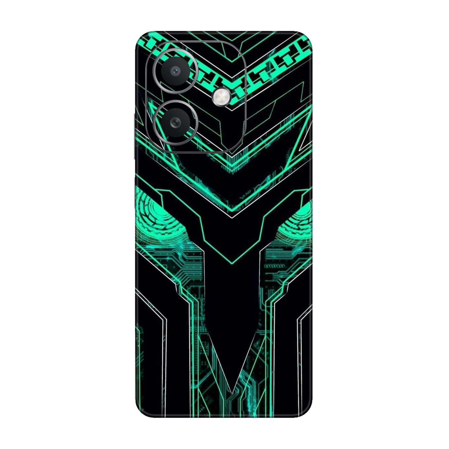 Neon Circuit Predator Mobile Skin For Oppo A3x 5G