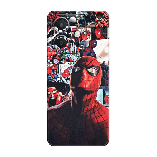 Vintage Spider Man Collage Mobile Skin For Oppo A3x 5G