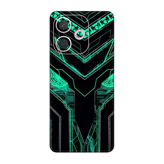 Neon Circuit Predator Mobile Skin For Oppo A5 Pro 5G