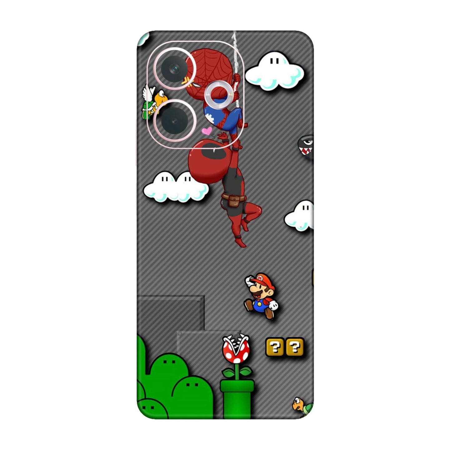 Saiyan Contrast Power Mobile Skin For Oppo A5 Pro 5G