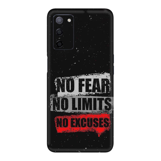 No Fear No Limits Mobile Skin For Oppo A53s 5G