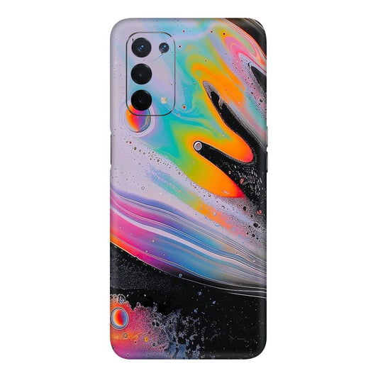 Aesthetic Grid Mobile Skin For Oppo A54 5G