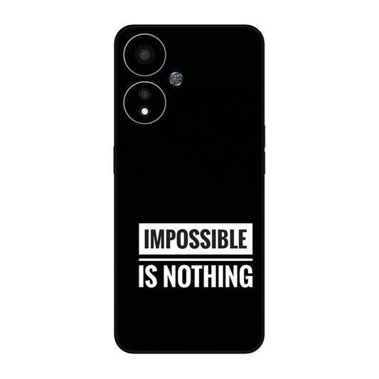 Motivational Text Mobile Skin For Oppo A59 5G