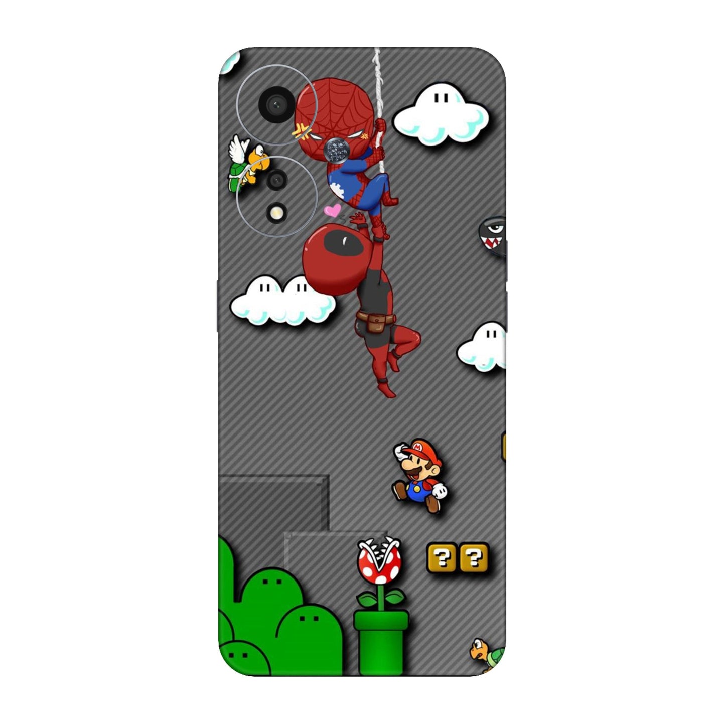 Saiyan Contrast Power Mobile Skin For Oppo A59 5G