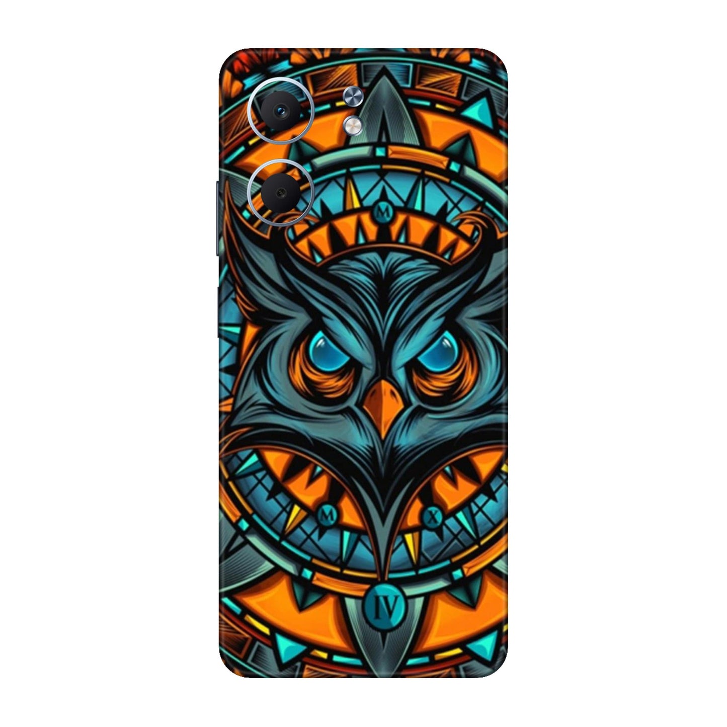 Spirit Owl Mandala Mobile Skin For Oppo A5x 5G