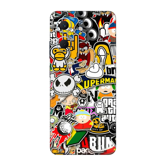 Sukuna Tongue Out Energy Mobile Skin For Oppo A5x 5G