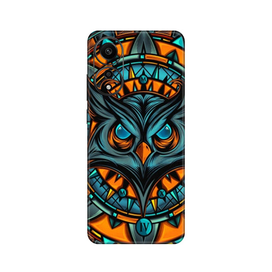 Spirit Owl Mandala Mobile Skin For Oppo A78 4G
