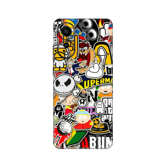 Sukuna Tongue Out Energy Mobile Skin For Oppo A78 4G