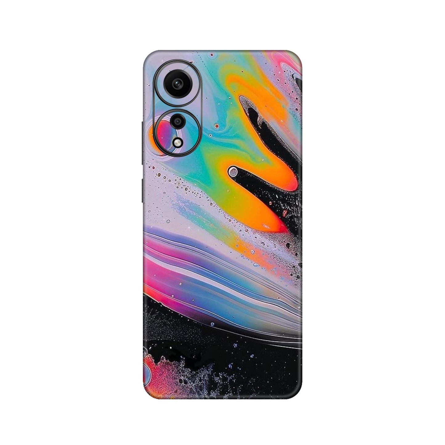 Aesthetic Grid Mobile Skin For Oppo A78 4G