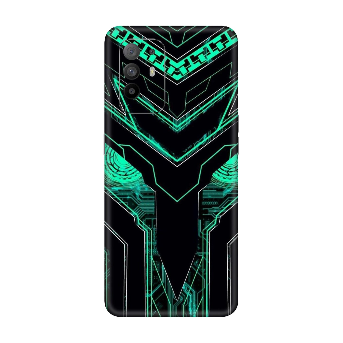 Neon Circuit Predator Mobile Skin For Oppo F19 Pro Plus