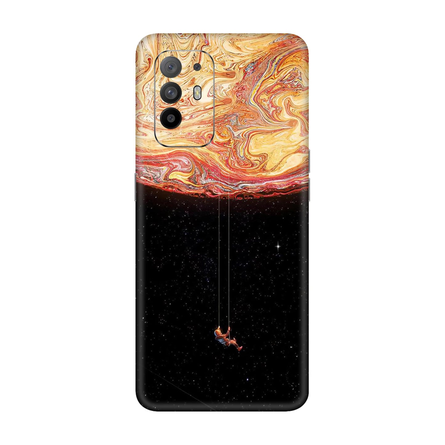 Sanguine Smile Mobile Skin For Oppo F19 Pro Plus