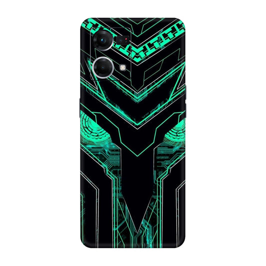 Neon Circuit Predator Mobile Skin For Oppo F21s Pro
