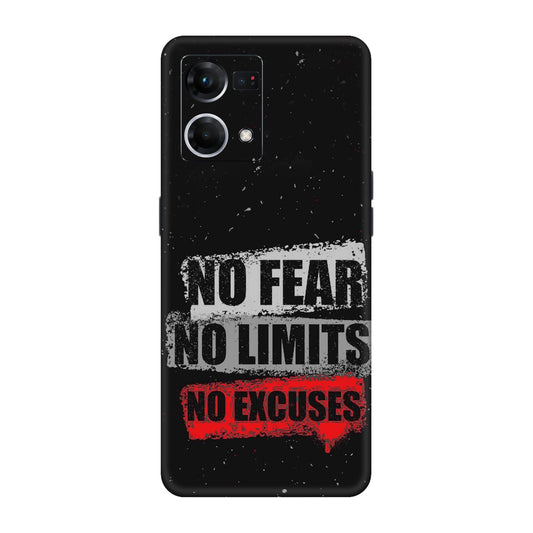 No Fear No Limits Mobile Skin For Oppo F21s Pro