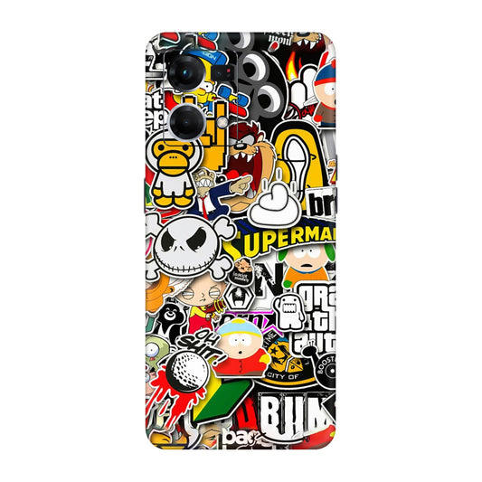 Sukuna Tongue Out Energy Mobile Skin For Oppo F21s Pro