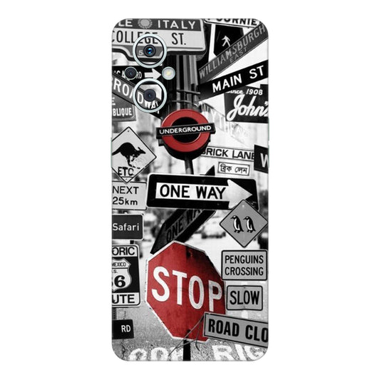 Global Urban Sign Bomb Mobile Skin For Oppo F21s Pro 5G