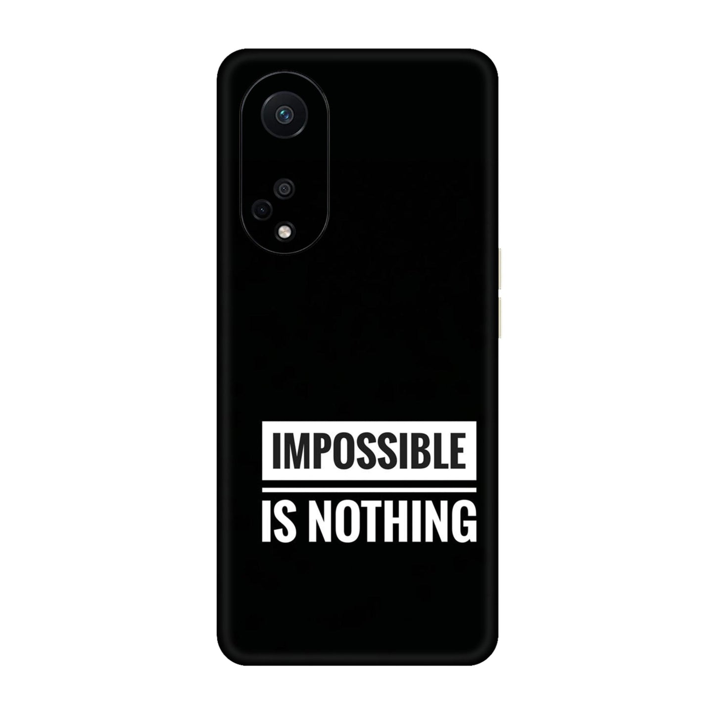 Motivational Text Mobile Skin For Oppo F23 5G