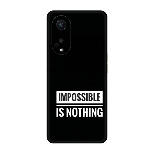 Motivational Text Mobile Skin For Oppo F23 5G