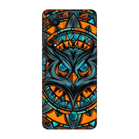 Spirit Owl Mandala Mobile Skin For Oppo F23 5G
