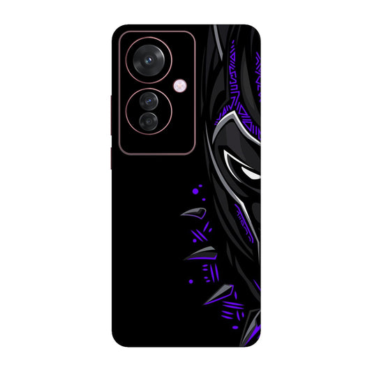 Neon Vibe Cat Mobile Skin For Oppo F25 Pro 5G