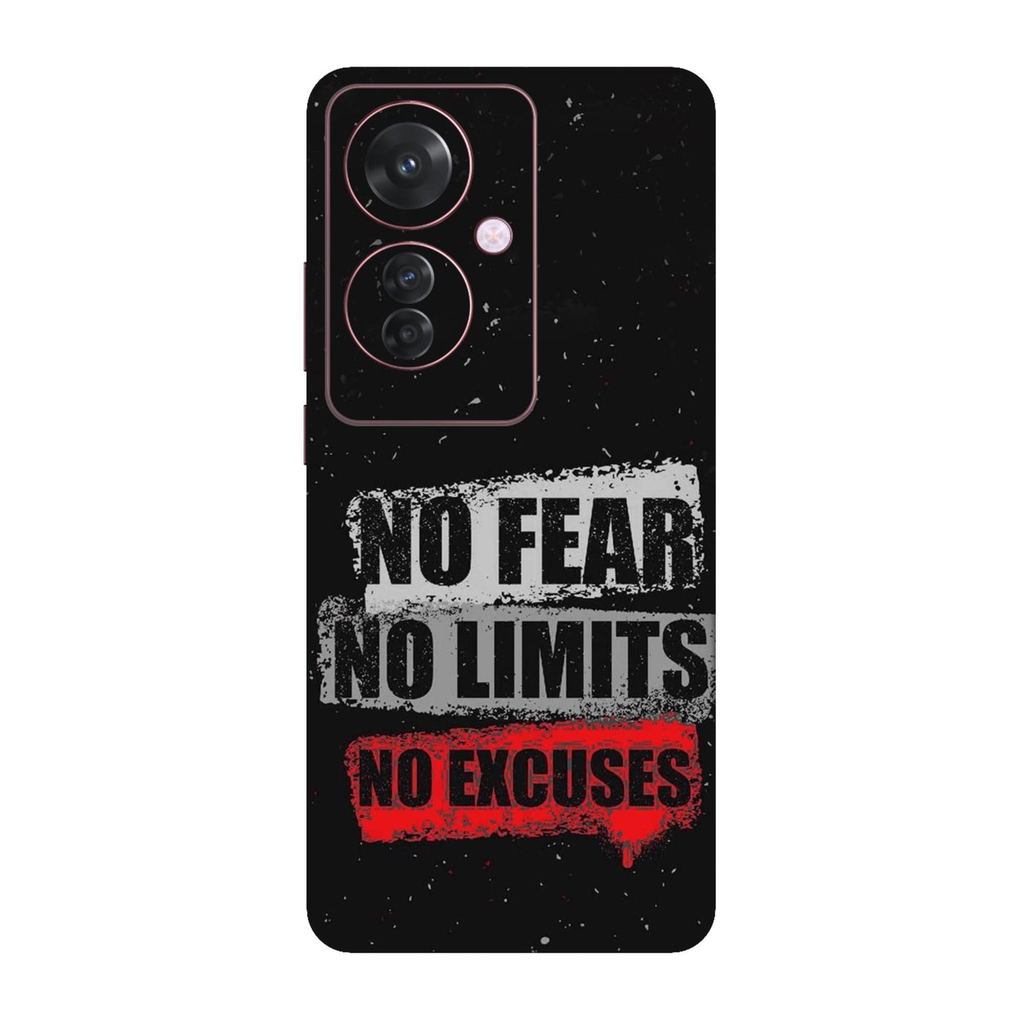 No Fear No Limits Mobile Skin For Oppo F25 Pro 5G