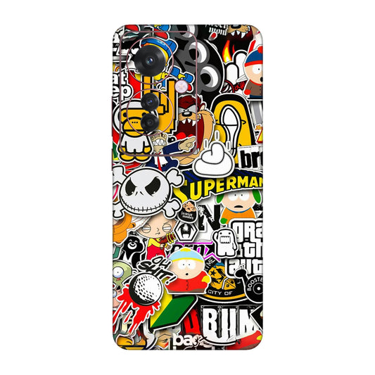 Sukuna Tongue Out Energy Mobile Skin For Oppo F25 Pro 5G