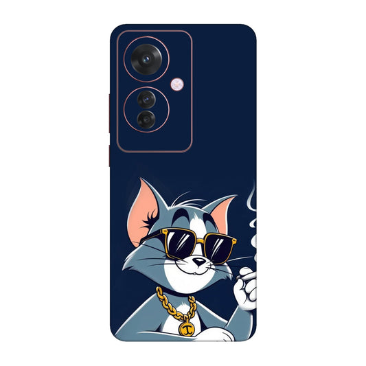 Tom the Boss Cat Mobile Skin For Oppo F25 Pro 5G