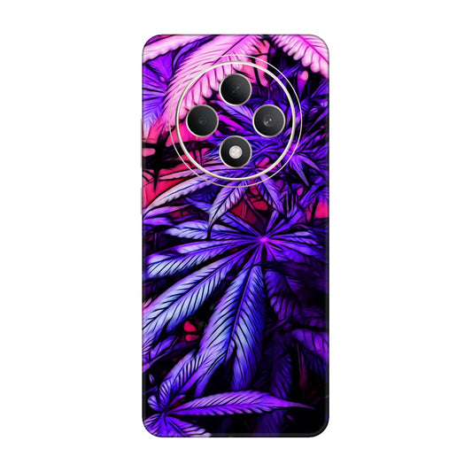Neon Purple Herb Mobile Skin For Oppo F27 5G