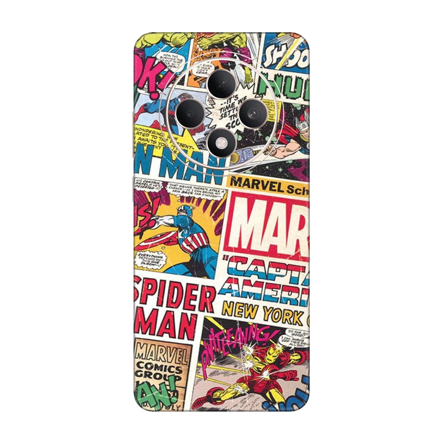 Vintage Marvel Comic Bomb Mobile Skin For Oppo F27 5G