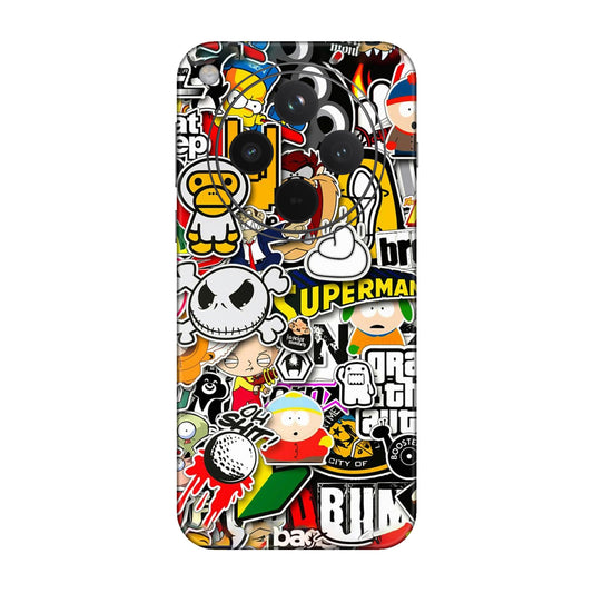 Sukuna Tongue Out Energy Mobile Skin For Oppo Find X8 5G