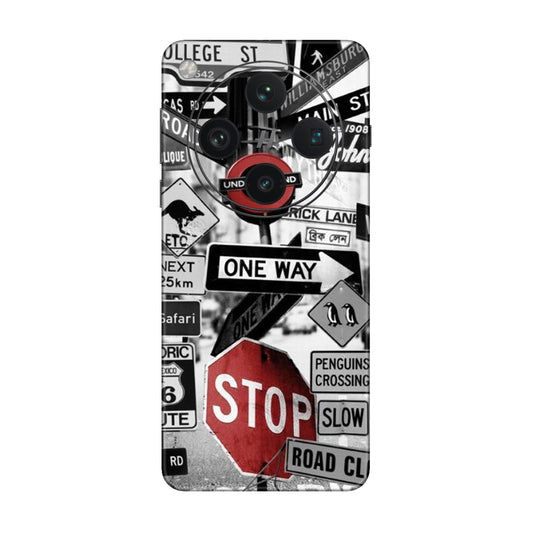 Global Urban Sign Bomb Mobile Skin For Oppo Find X8 Pro 5G