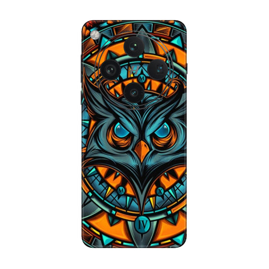 Spirit Owl Mandala Mobile Skin For Oppo Find X8 Pro 5G