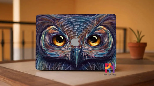 Owl Multicolor Laptop 6D Skin - SkinUp